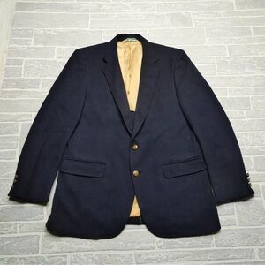 Lacoste Navy Blazer with Gold Buttons